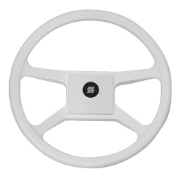 Колесо рулевое Ultraflex 342мм белое ударопрочный термопластик (V.33W)